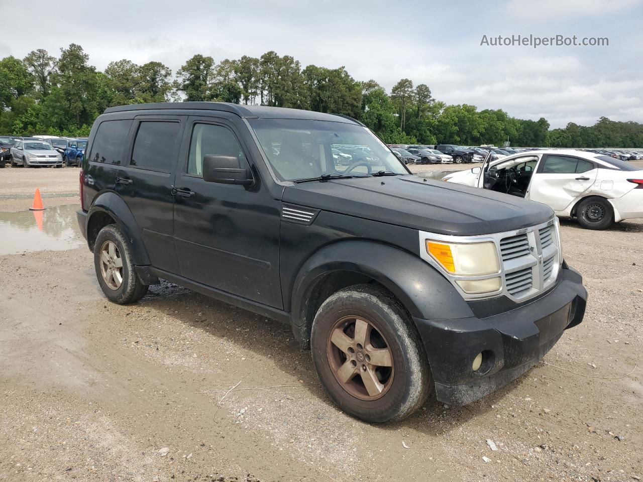 2008 Dodge Nitro Sxt Black vin: 1D8GT28KX8W104528