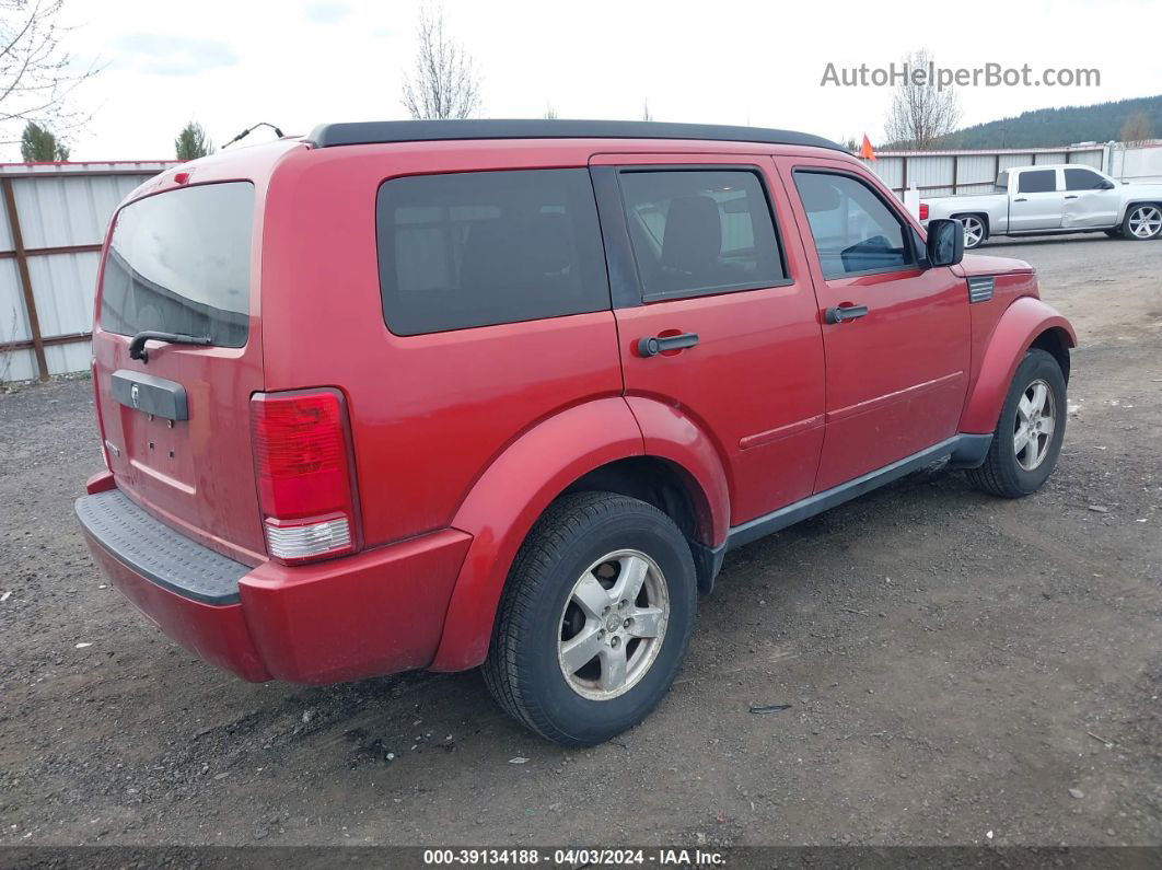 2008 Dodge Nitro Sxt Красный vin: 1D8GT28KX8W246135