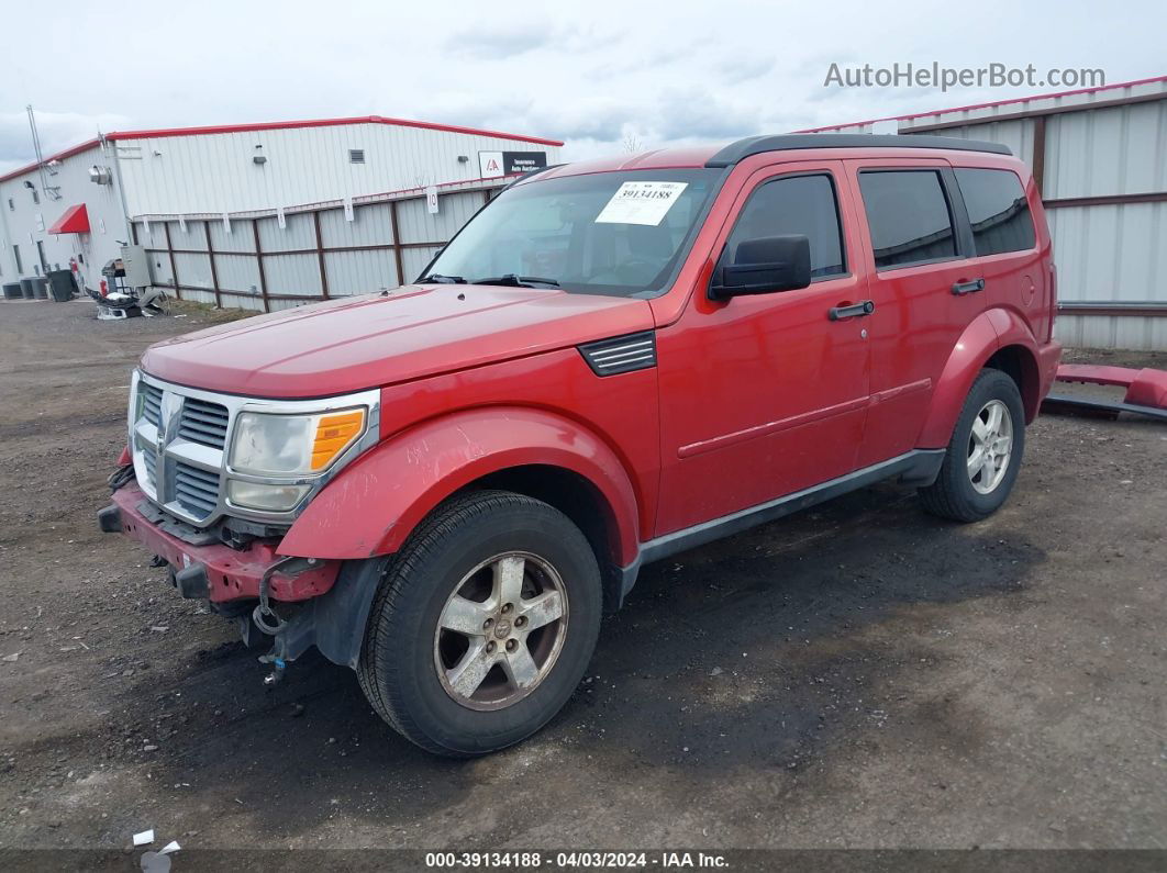 2008 Dodge Nitro Sxt Red vin: 1D8GT28KX8W246135