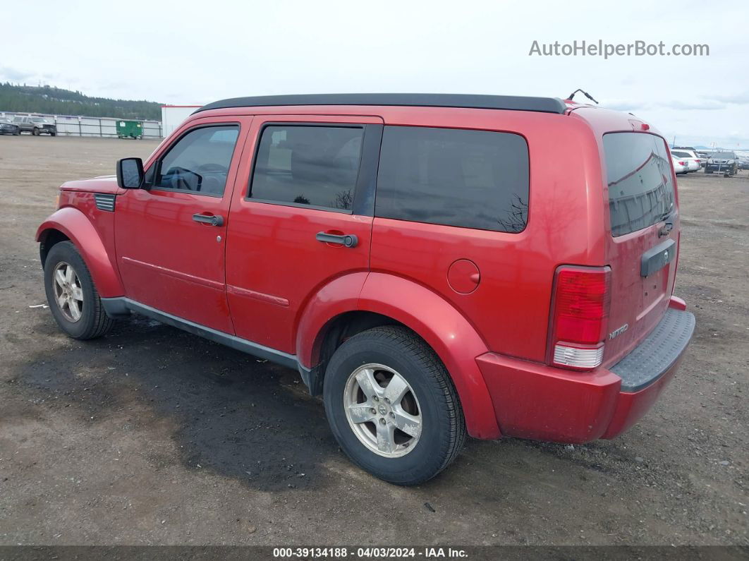 2008 Dodge Nitro Sxt Красный vin: 1D8GT28KX8W246135