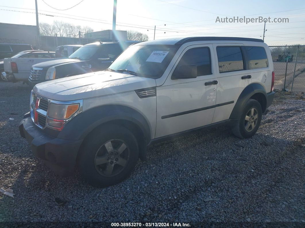 2008 Dodge Nitro Sxt White vin: 1D8GT28KX8W249469