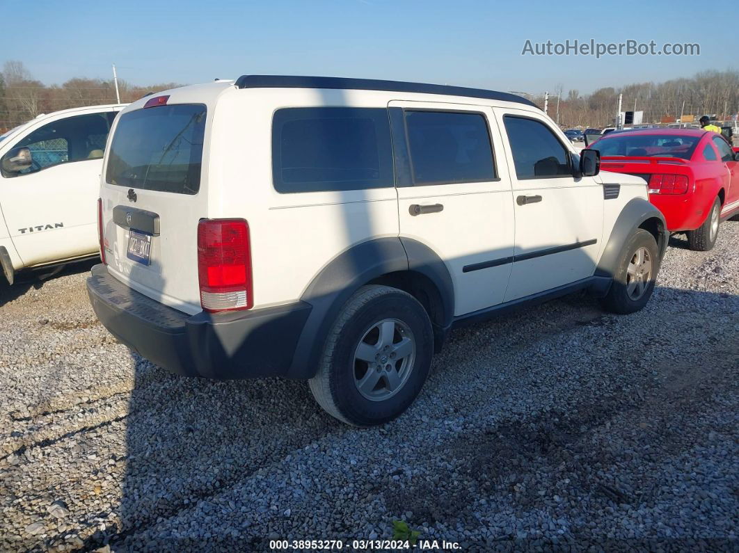 2008 Dodge Nitro Sxt Белый vin: 1D8GT28KX8W249469