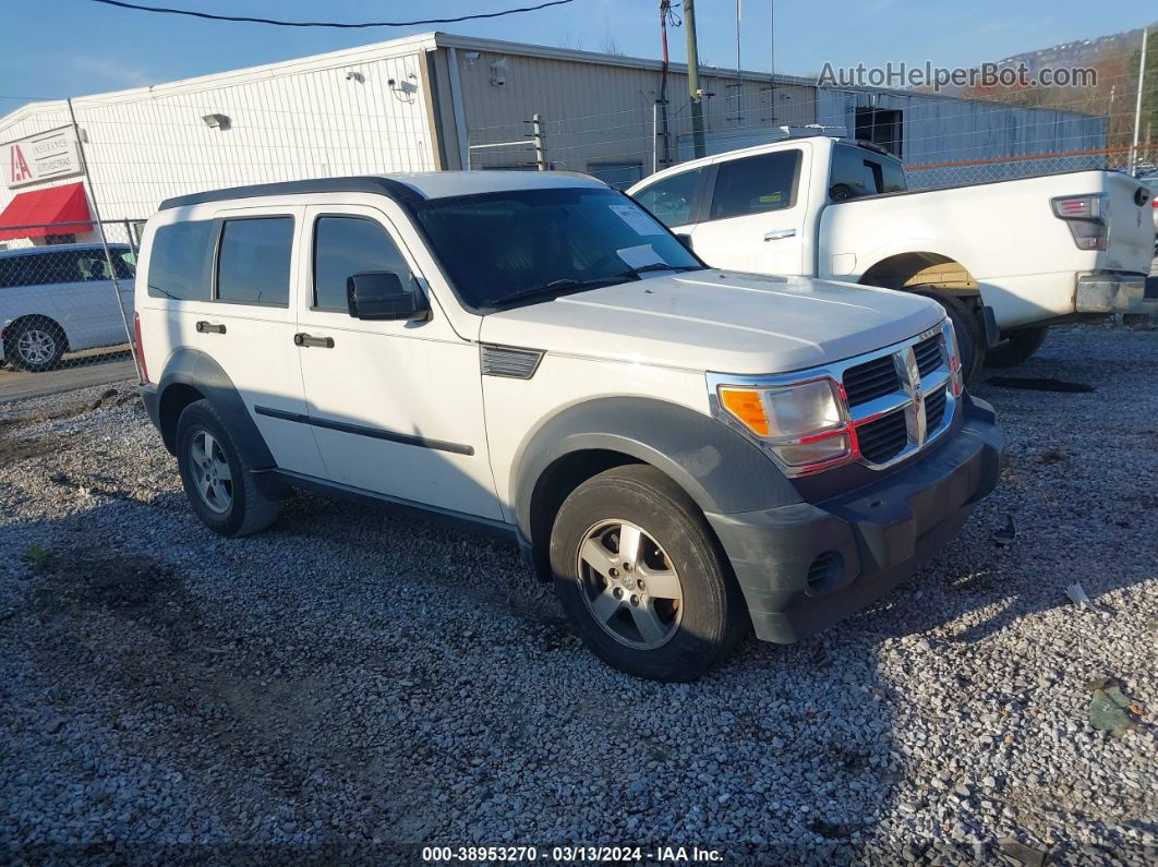 2008 Dodge Nitro Sxt White vin: 1D8GT28KX8W249469