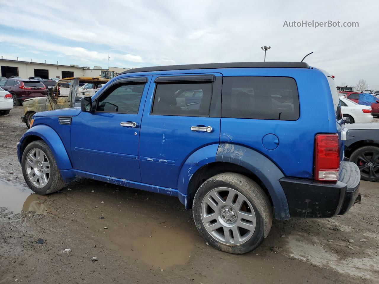 2008 Dodge Nitro R/t Синий vin: 1D8GT58618W101151