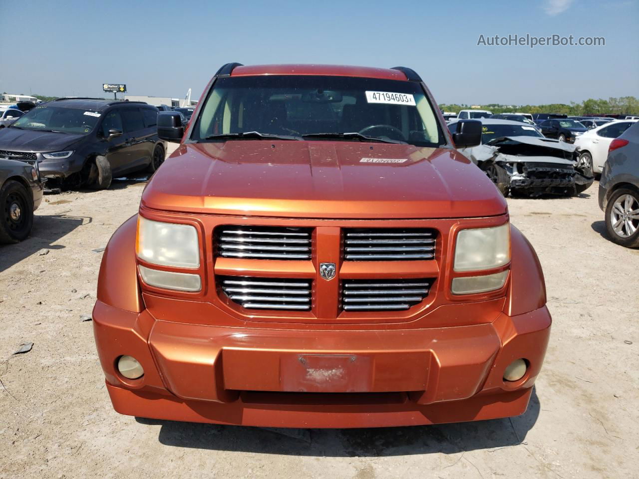 2008 Dodge Nitro R/t Оранжевый vin: 1D8GT58628W280767