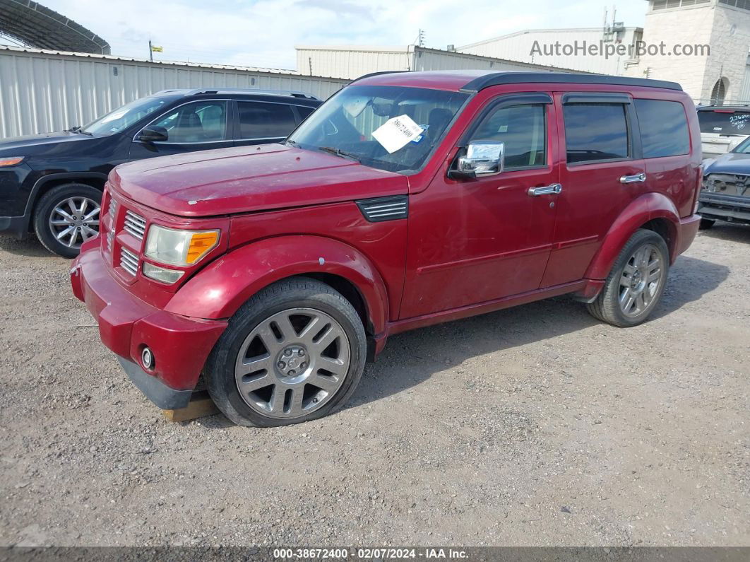 2008 Dodge Nitro Slt/rt Burgundy vin: 1D8GT58668W110685