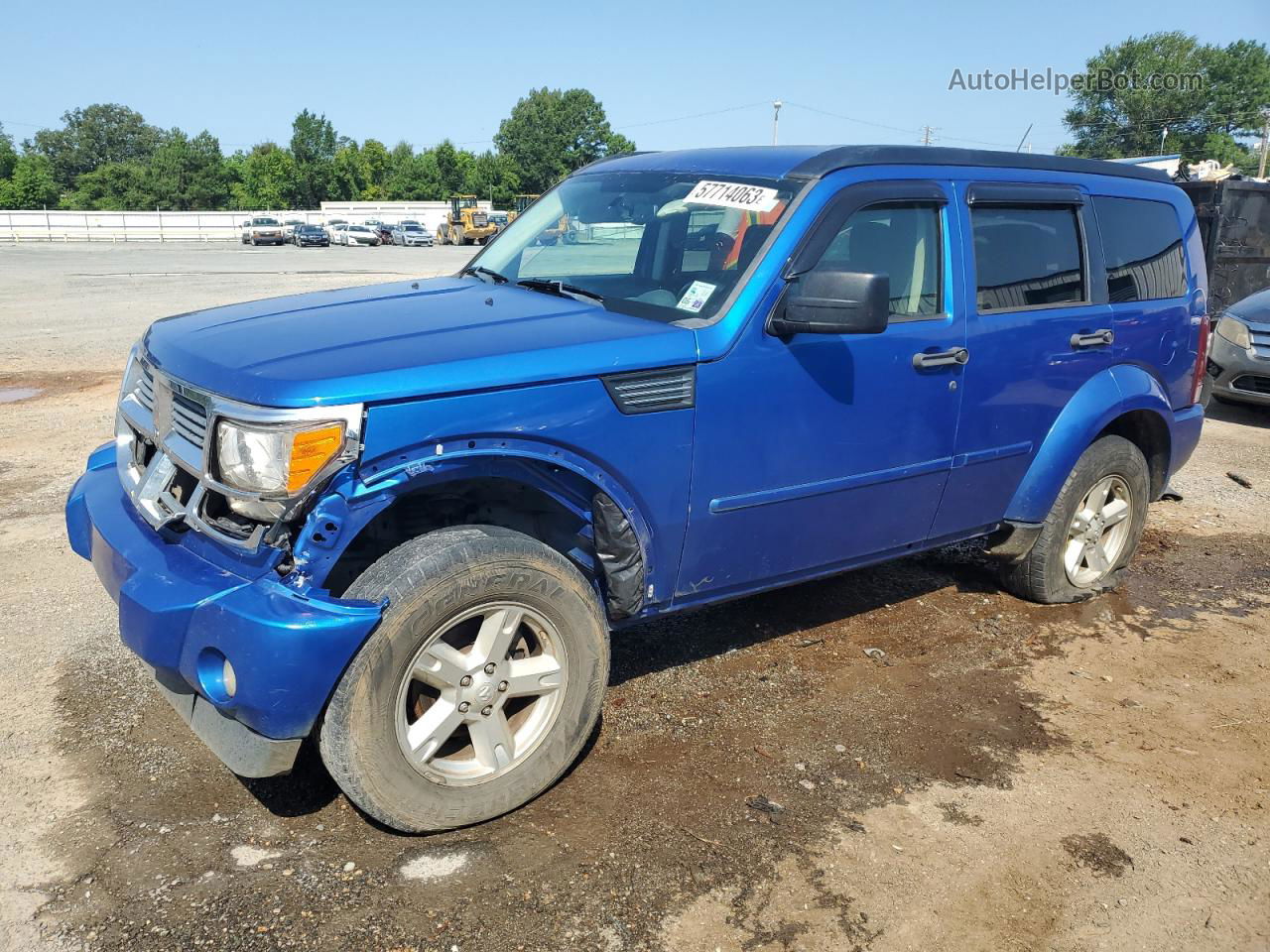 2008 Dodge Nitro Slt Синий vin: 1D8GT58K08W120626