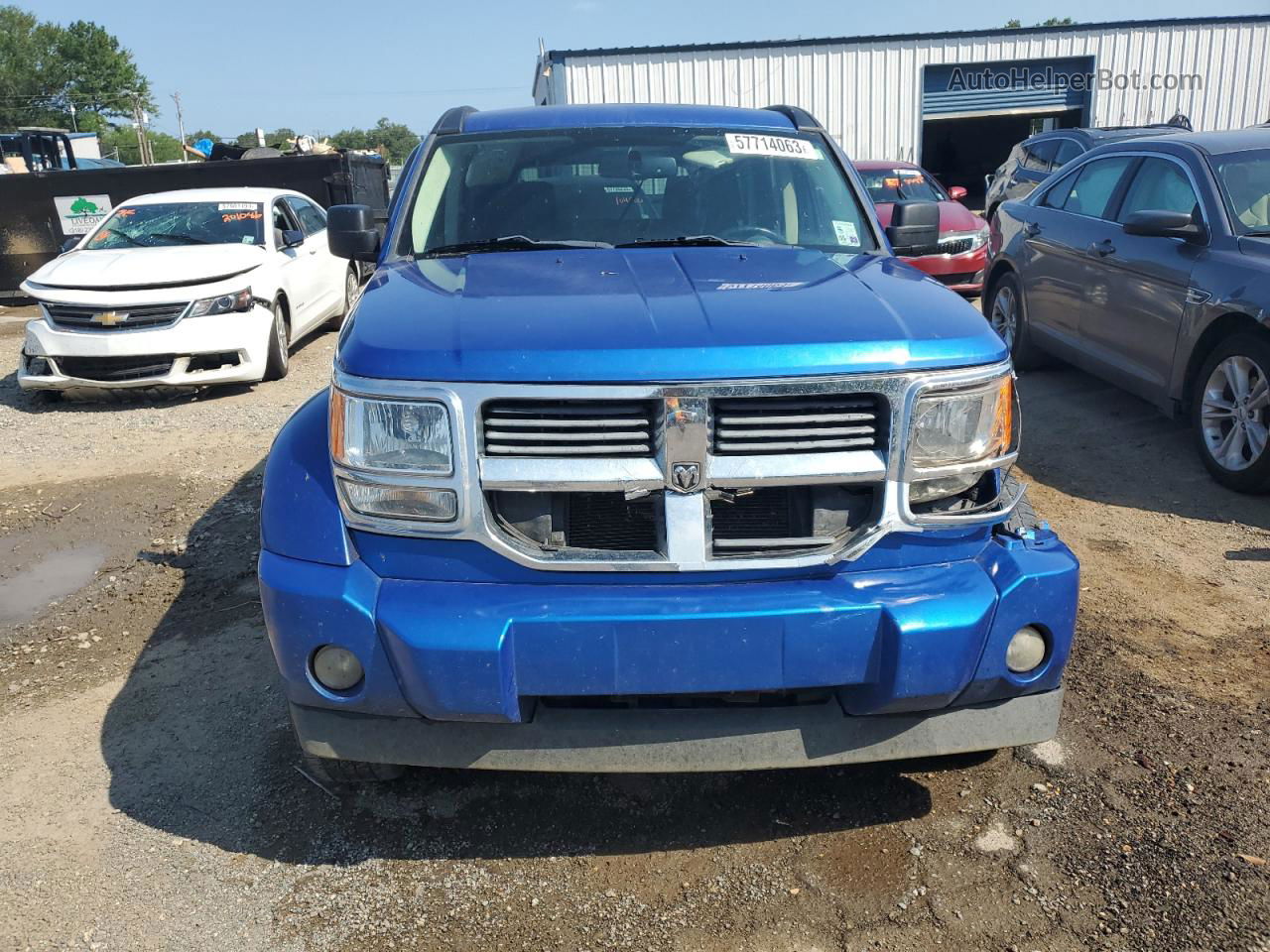 2008 Dodge Nitro Slt Синий vin: 1D8GT58K08W120626