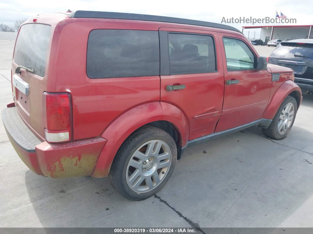 2008 Dodge Nitro Slt/rt Red vin: 1D8GT58K28W127495