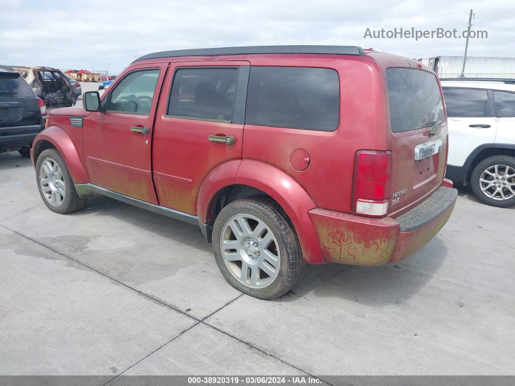 2008 Dodge Nitro Slt/rt Red vin: 1D8GT58K28W127495