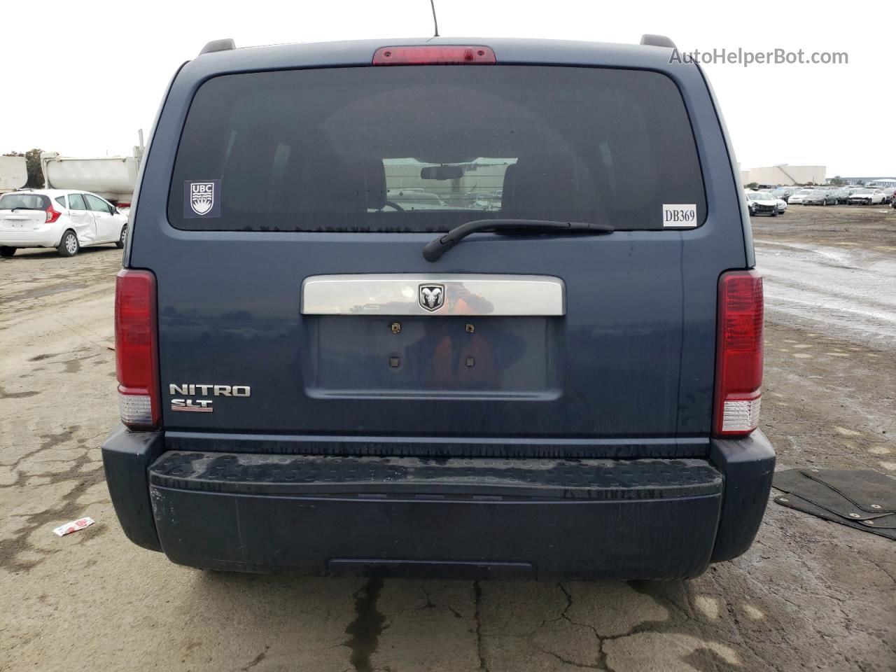 2008 Dodge Nitro Slt Синий vin: 1D8GT58K28W248169