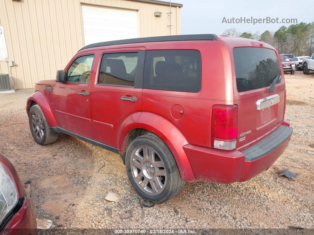 2008 Dodge Nitro Slt/rt Red vin: 1D8GT58K58W112134