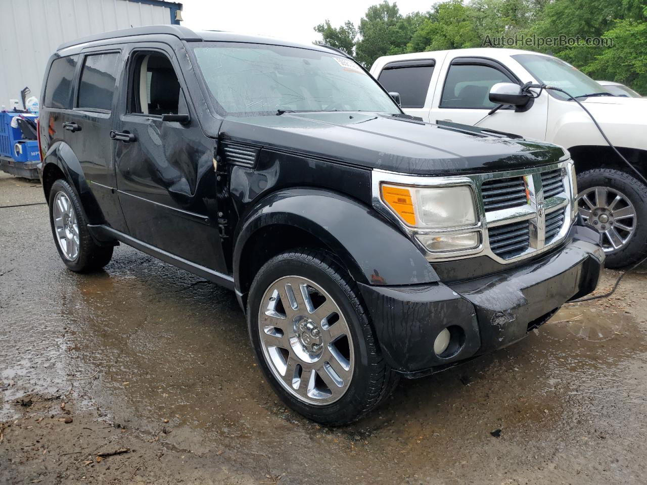 2008 Dodge Nitro Slt Black vin: 1D8GT58K58W128026