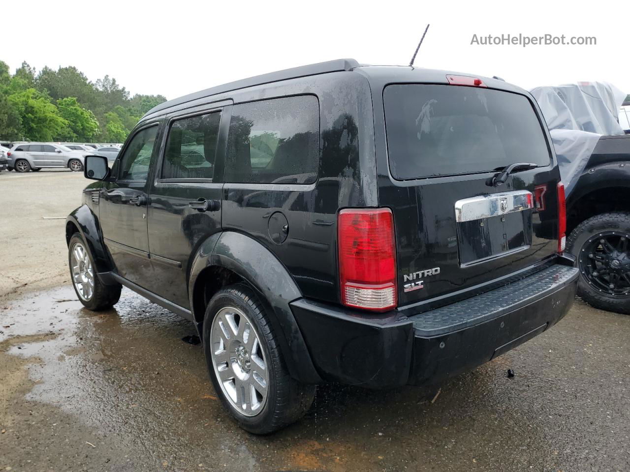 2008 Dodge Nitro Slt Black vin: 1D8GT58K58W128026