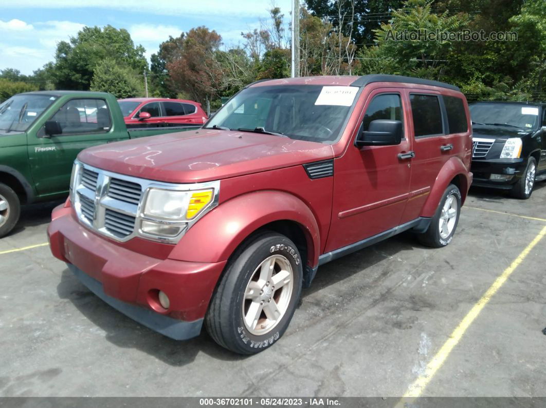 Red cheap nitro car