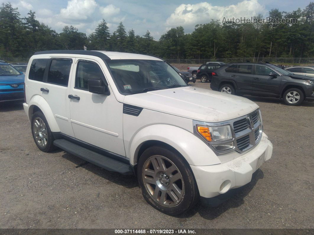 2008 Dodge Nitro Slt White vin: 1D8GT58K68W114717