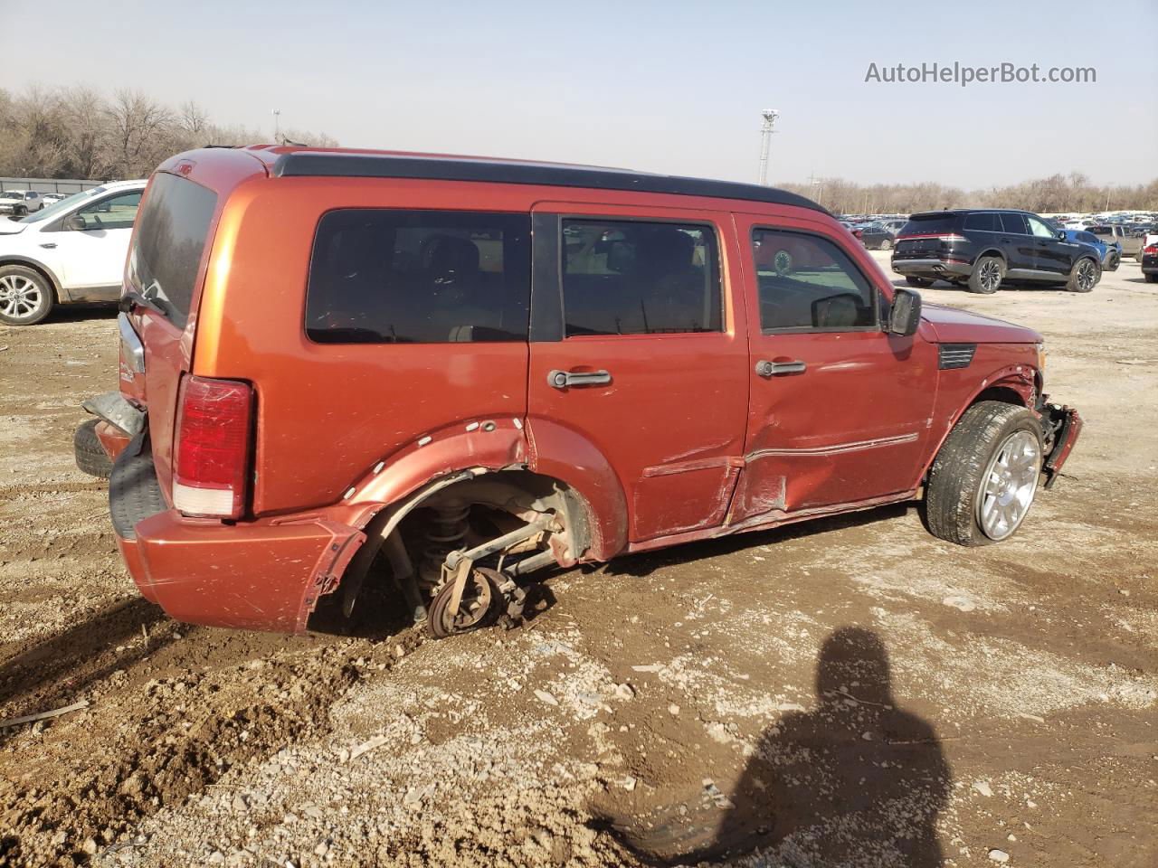 2008 Dodge Nitro Slt Orange vin: 1D8GT58K68W127998