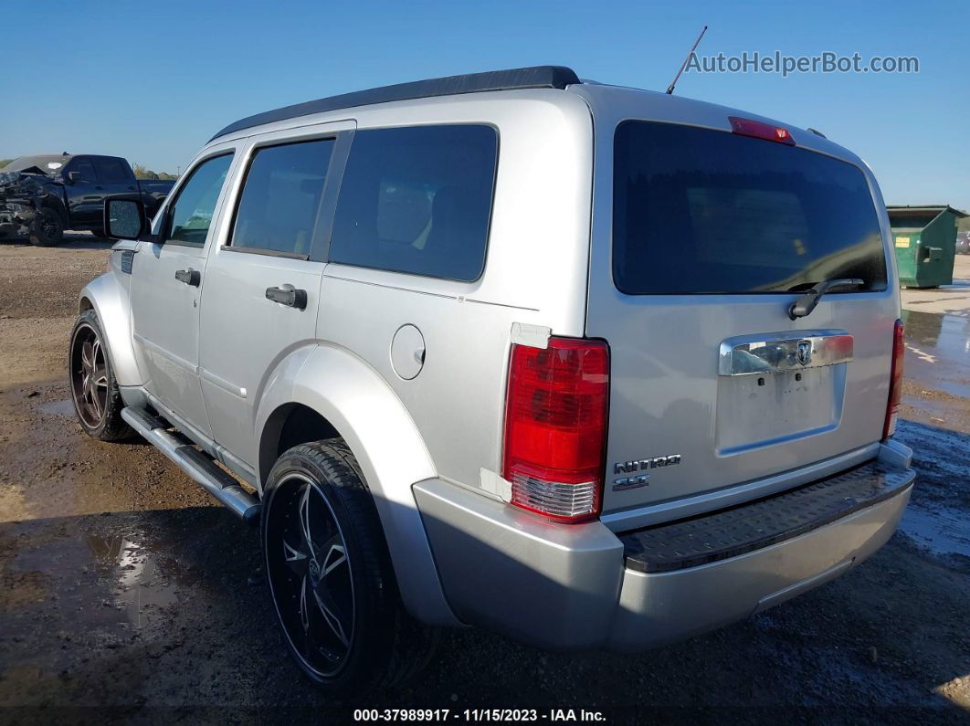 2008 Dodge Nitro Slt/rt Silver vin: 1D8GT58K88W235586