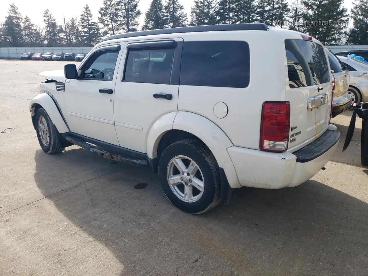 2008 Dodge Nitro Slt White vin: 1D8GT58KX8W127762