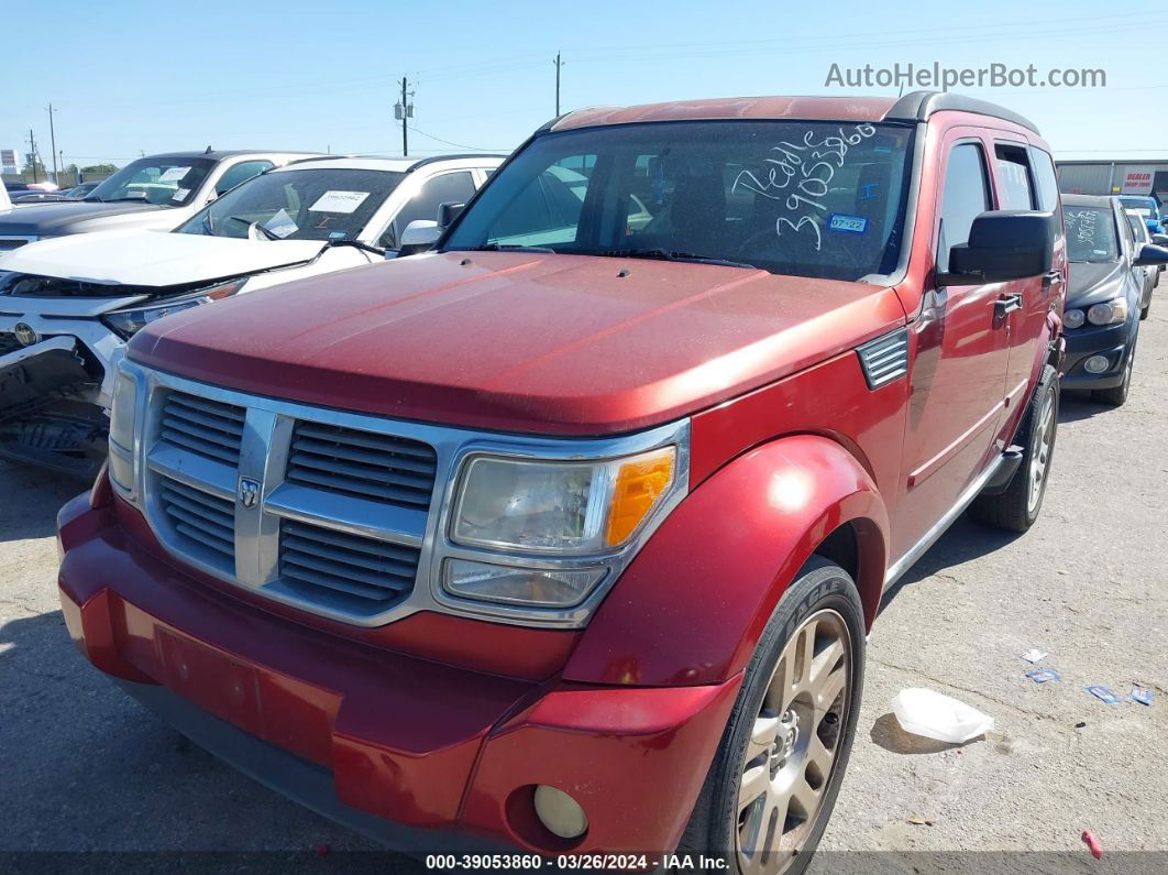 2008 Dodge Nitro Slt/rt Красный vin: 1D8GT58KX8W147476