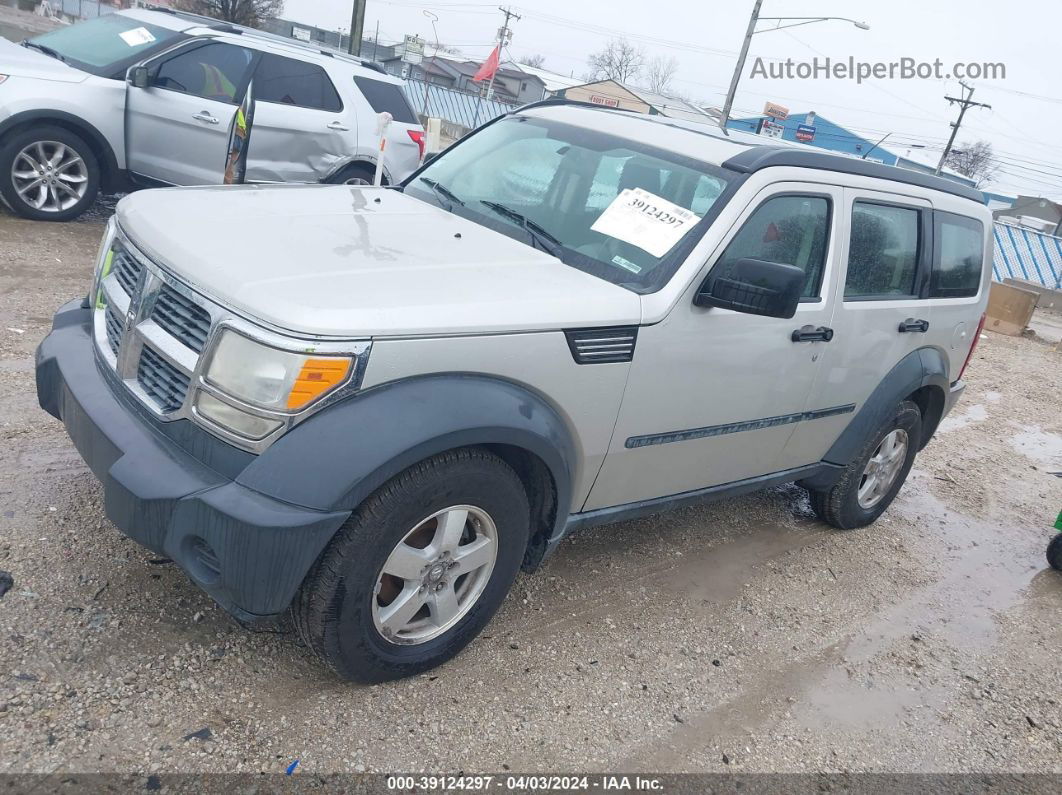 2008 Dodge Nitro Sxt Silver vin: 1D8GU28K08W204103