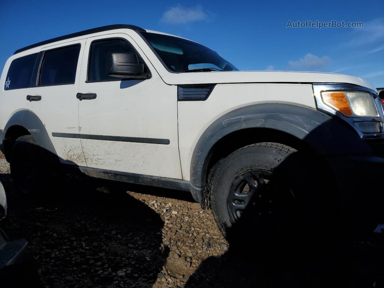 2008 Dodge Nitro Sxt White vin: 1D8GU28K08W285152