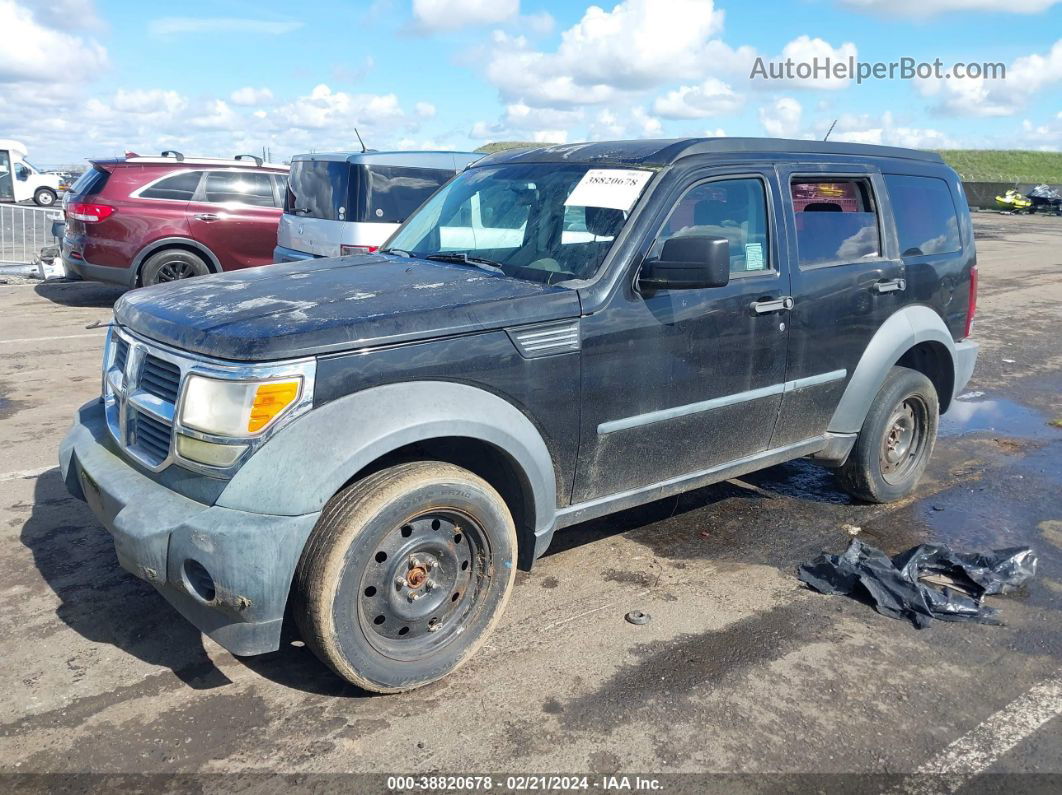 2008 Dodge Nitro Sxt Black vin: 1D8GU28K18W128651