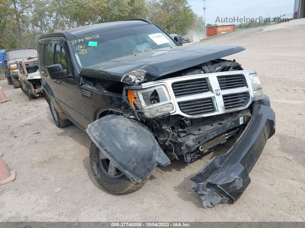 2008 Dodge Nitro Sxt Black vin: 1D8GU28K18W271857