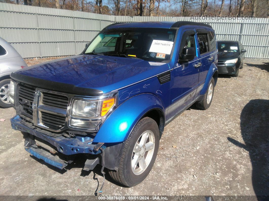 2008 Dodge Nitro Sxt Blue vin: 1D8GU28K28W128433