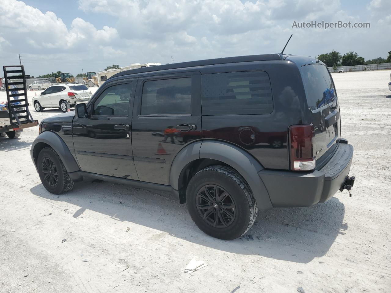 2008 Dodge Nitro Sxt Черный vin: 1D8GU28K38W118090