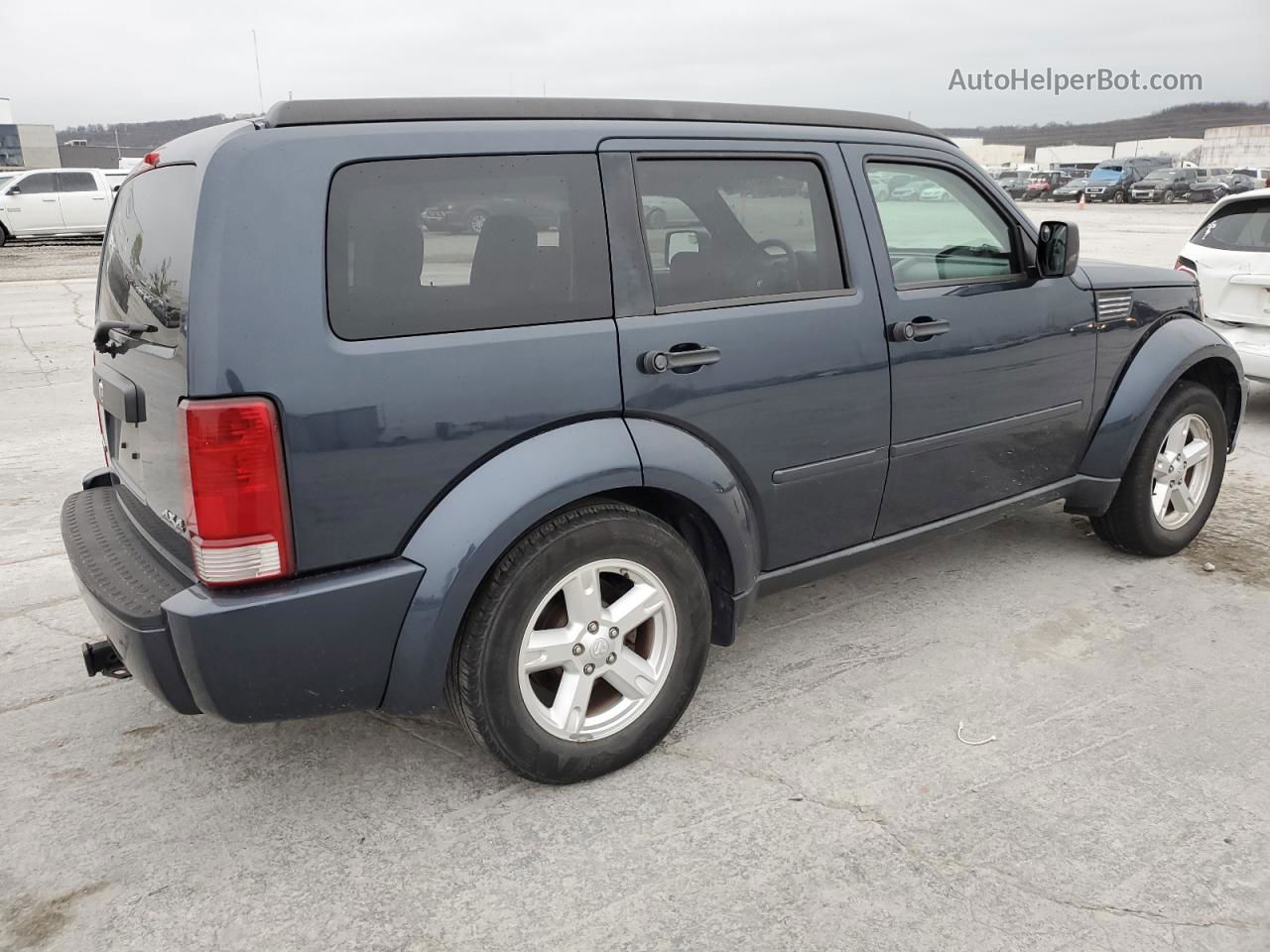 2008 Dodge Nitro Sxt Синий vin: 1D8GU28K38W120695