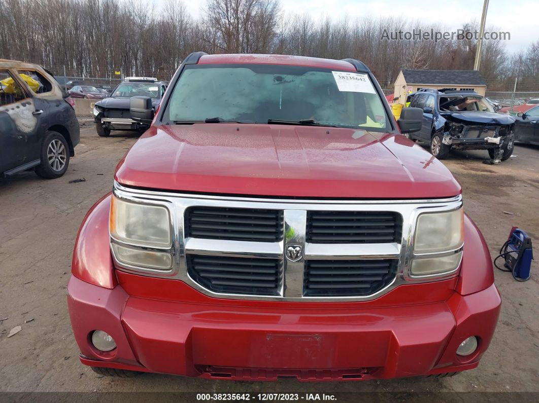 2008 Dodge Nitro Sxt Red vin: 1D8GU28K38W236625