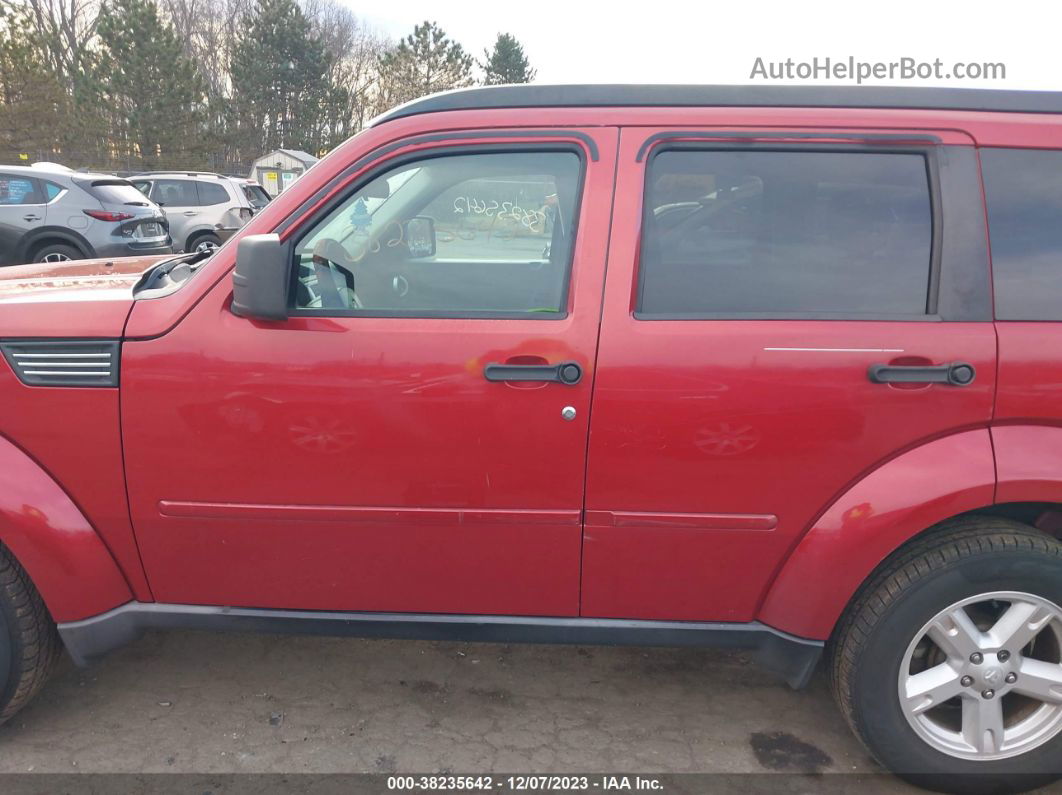 2008 Dodge Nitro Sxt Red vin: 1D8GU28K38W236625