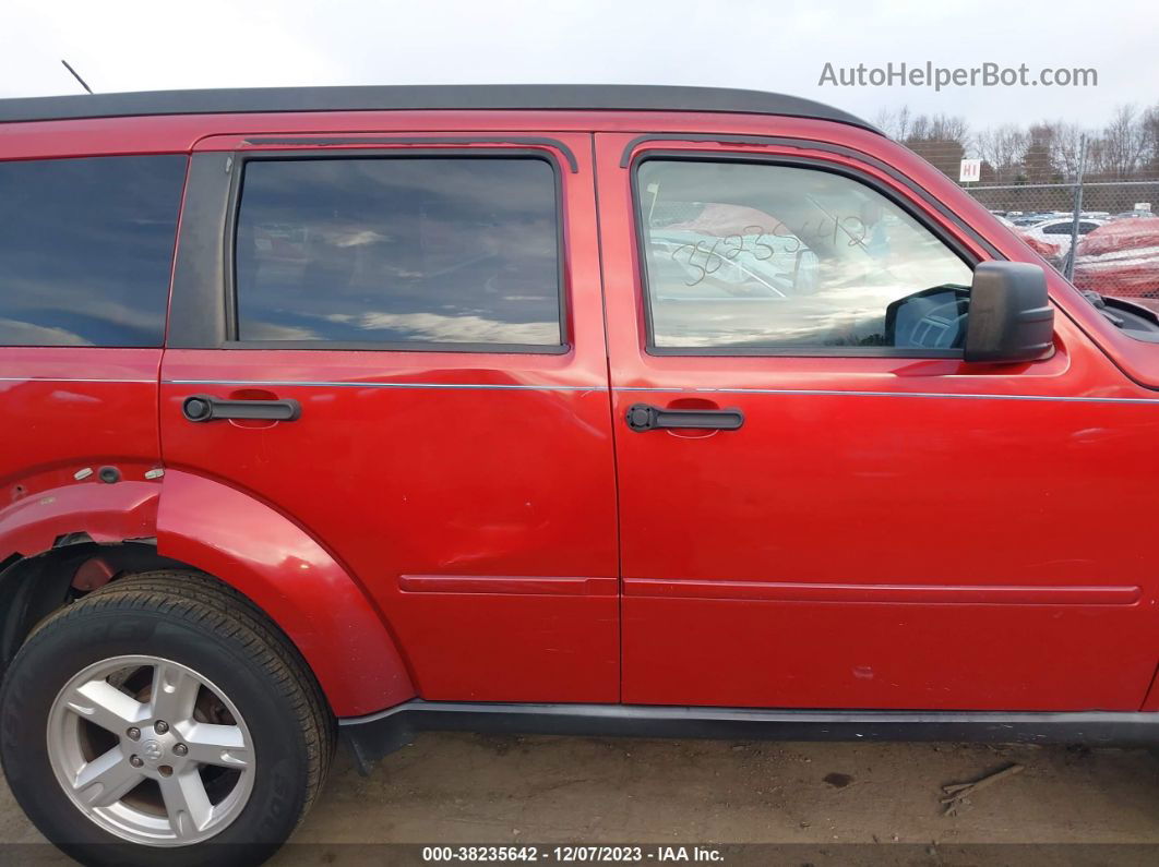 2008 Dodge Nitro Sxt Red vin: 1D8GU28K38W236625