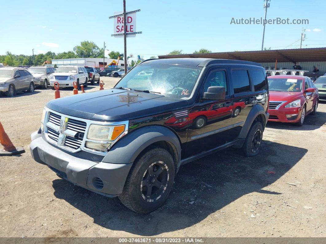 2008 Dodge Nitro Sxt Black vin: 1D8GU28K38W238553