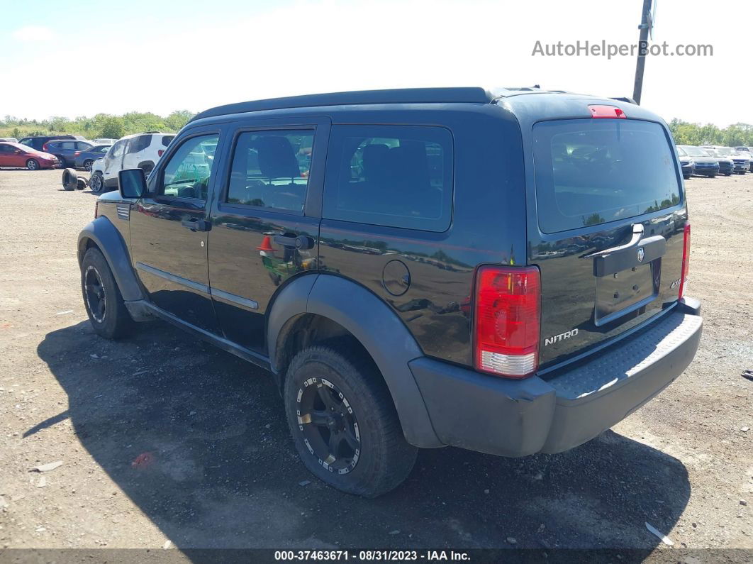 2008 Dodge Nitro Sxt Черный vin: 1D8GU28K38W238553