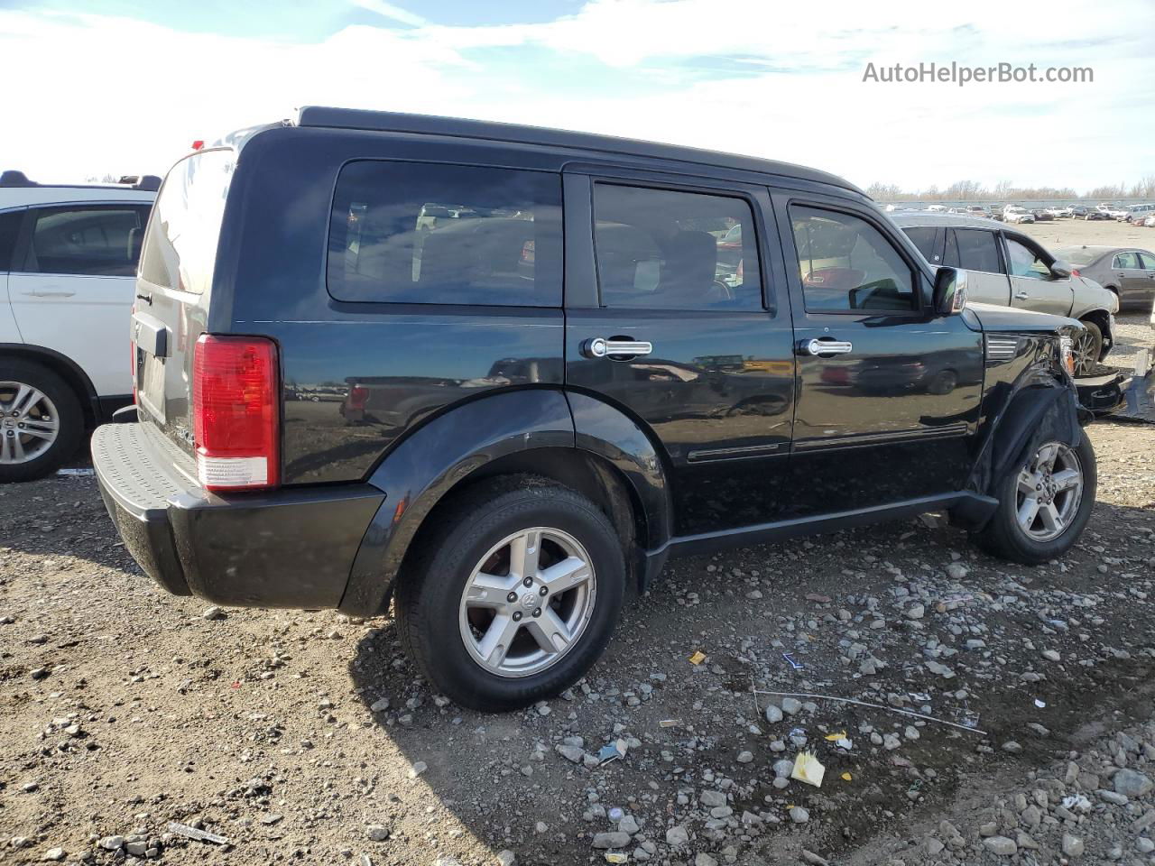 2008 Dodge Nitro Sxt Black vin: 1D8GU28K48W124531