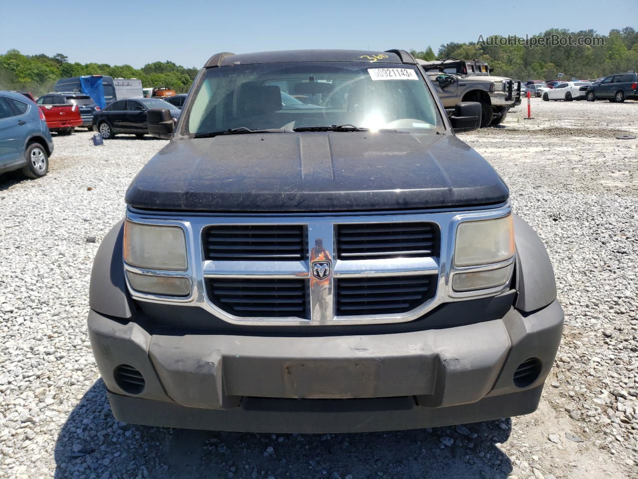 2008 Dodge Nitro Sxt Black vin: 1D8GU28K48W167444