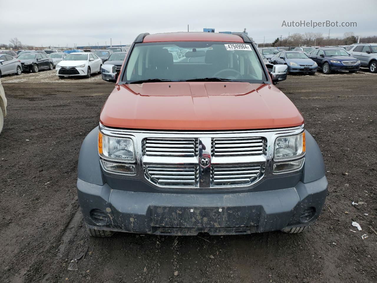 2008 Dodge Nitro Sxt Orange vin: 1D8GU28K58W153830