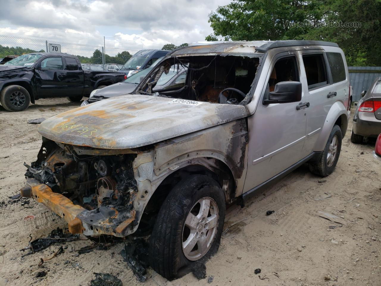 2008 Dodge Nitro Sxt Burn vin: 1D8GU28K58W178730