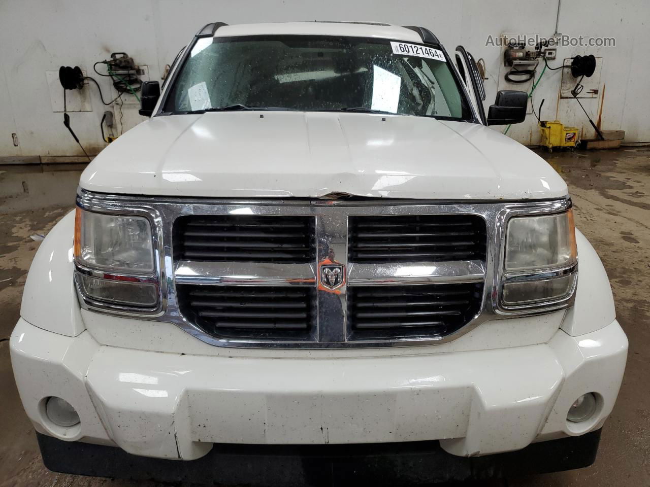 2008 Dodge Nitro Sxt White vin: 1D8GU28K58W284787