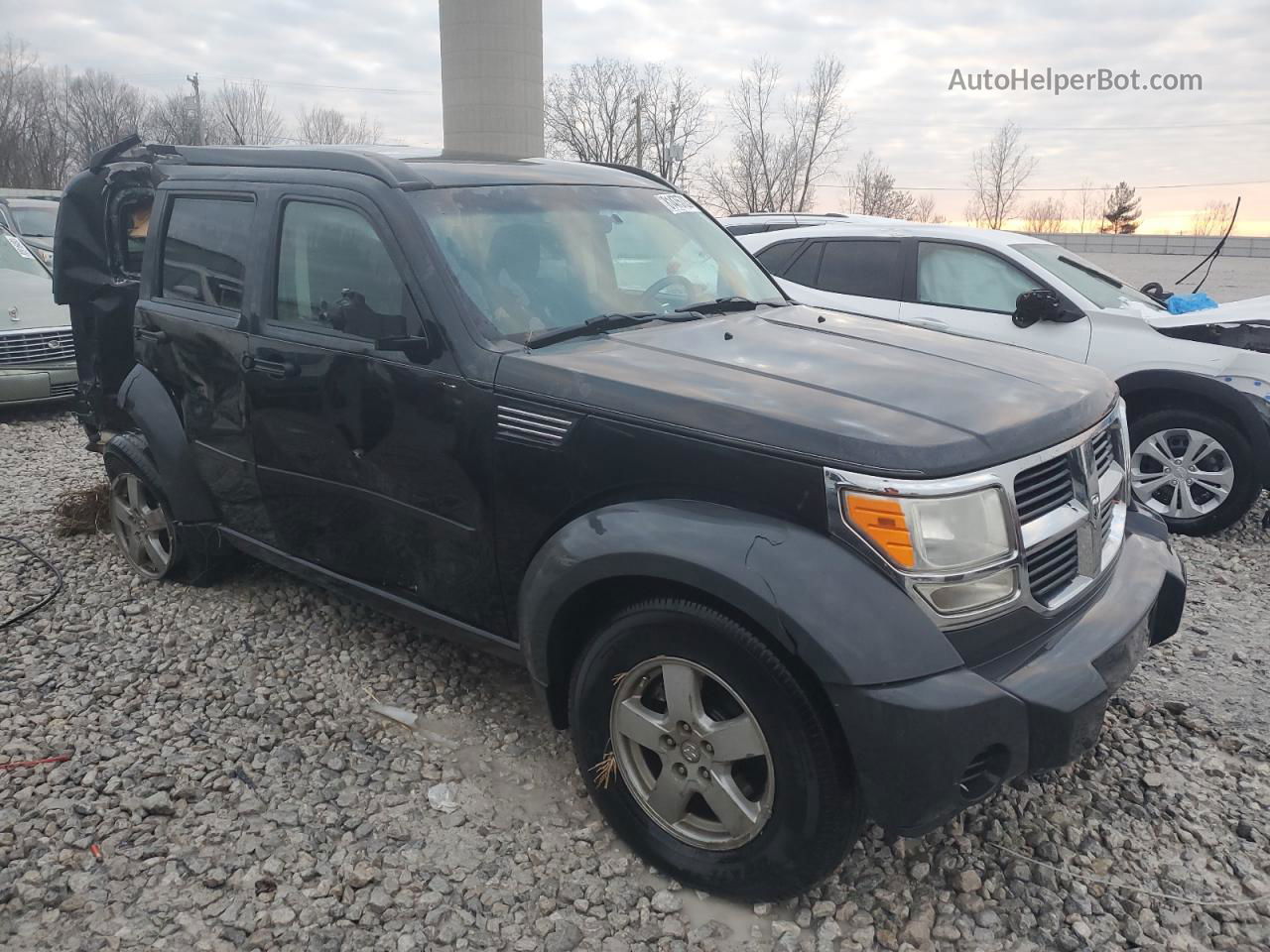 2008 Dodge Nitro Sxt Black vin: 1D8GU28K68W118195