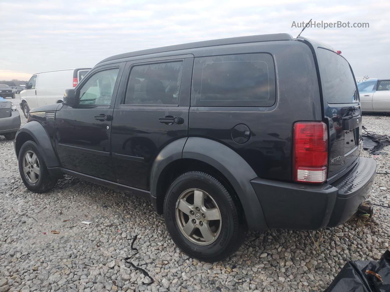 2008 Dodge Nitro Sxt Black vin: 1D8GU28K68W118195