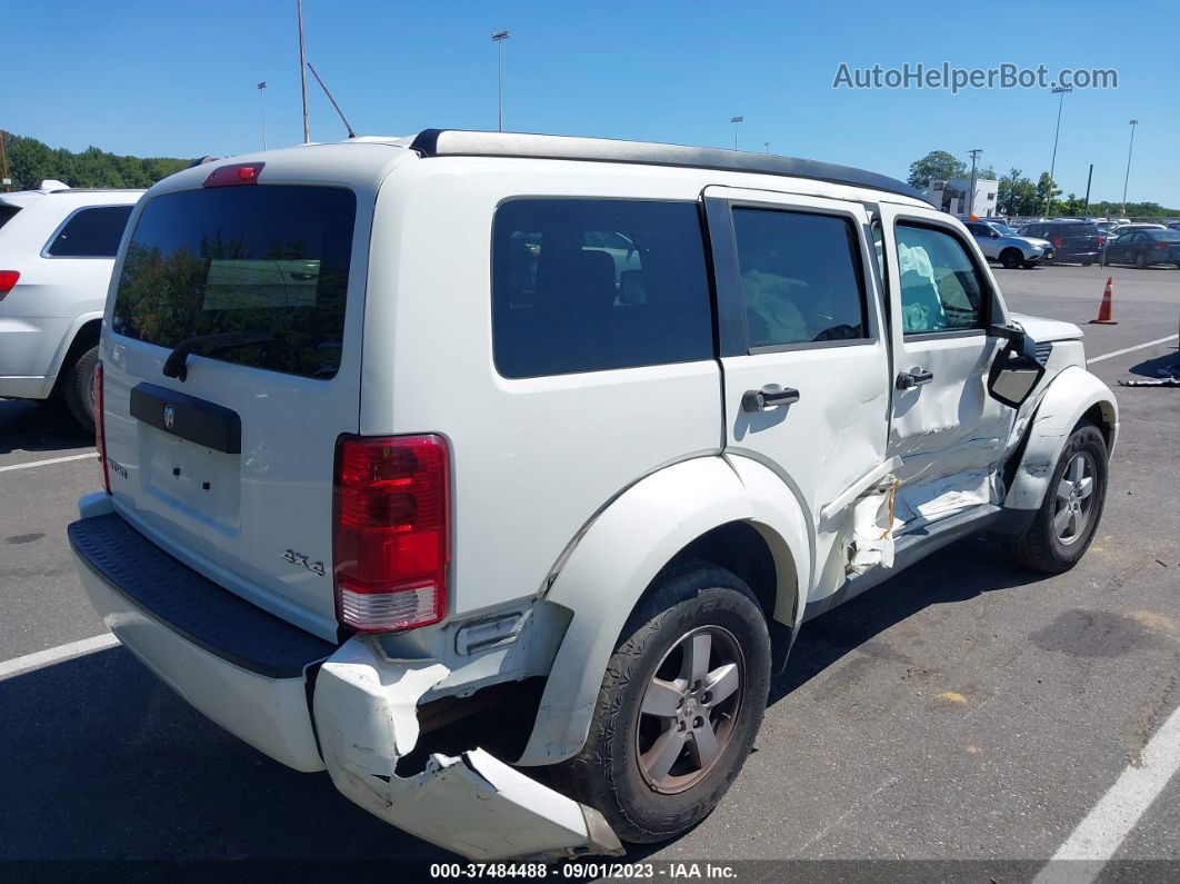 2008 Dodge Nitro Sxt Белый vin: 1D8GU28K68W202579