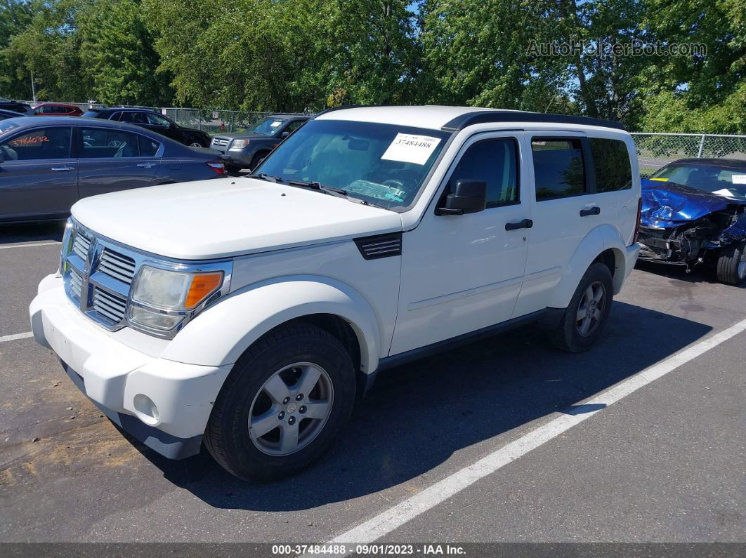 2008 Dodge Nitro Sxt White vin: 1D8GU28K68W202579