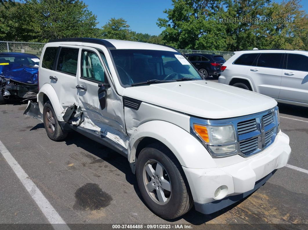 2008 Dodge Nitro Sxt White vin: 1D8GU28K68W202579