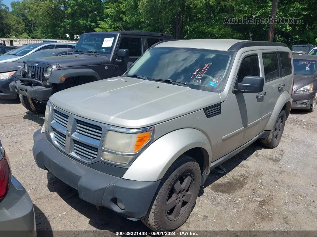 2008 Dodge Nitro Sxt Beige vin: 1D8GU28K68W234044