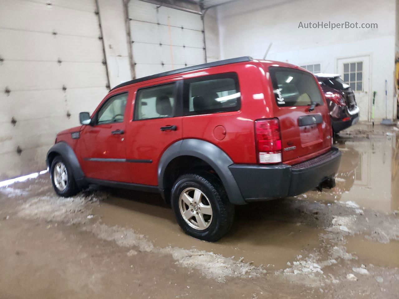 2008 Dodge Nitro Sxt Red vin: 1D8GU28K68W258330