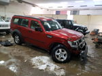 2008 Dodge Nitro Sxt Red vin: 1D8GU28K68W258330