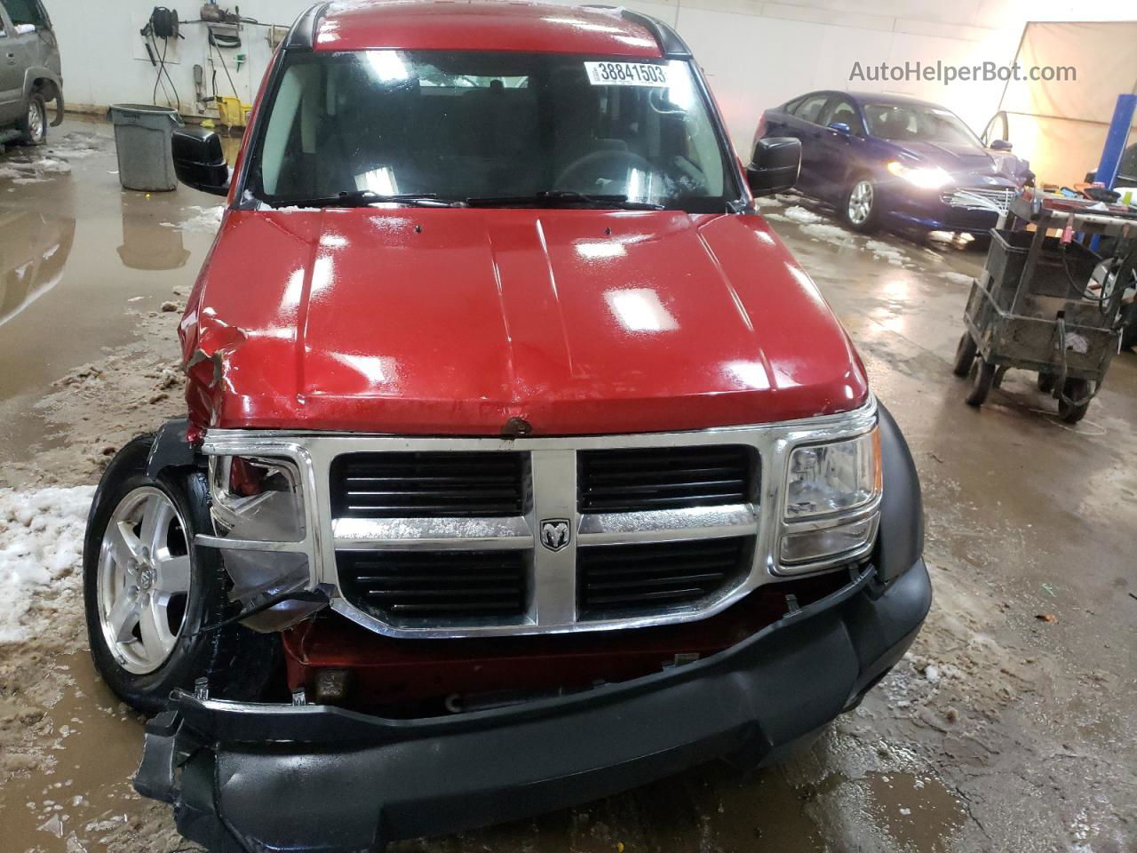 2008 Dodge Nitro Sxt Red vin: 1D8GU28K68W258330